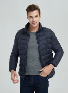Custom Winter Light Weight Men's <b>Padded</b> <b>Waterproof</b> Puffer Jacket Men Warm Puffer <b>Coat</b> for Mens Puffer Jacket - Product Image 2