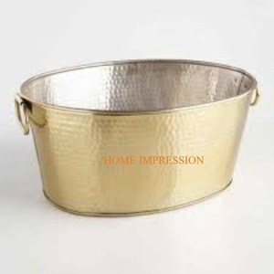 Dessus de table argenté mat en acier inoxydable Seau à glace décoratif pour vin whisky champagne Barware et fête Utilisation Seau à glace pour vin - Product Image 6