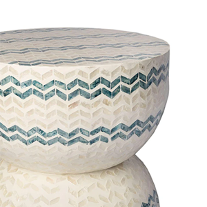 Table basse décorative en incrustation de nacre en gros table d'appoint avec finition brillante parfaite pour la maison salon du Vietnam - Product Image 5