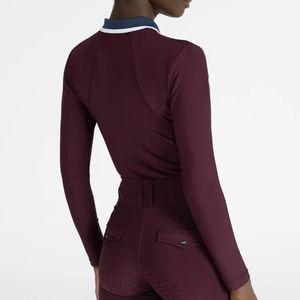 Camisa ecuestre de moda, ajuste favorecedor transpirable, ropa personalizada a granel, venta al por mayor, Camisetas básicas para montar a caballo - Product Image 4