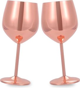 Gobelet artisanal pour fête, bar, verre en acier inoxydable, gobelet à vin rouge, gobelet à vin plaqué cuivre pour fête - Product Image 1