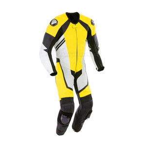 Diseño personalizado ligero de protección completa traje de carreras de motos transpirable traje de cuero de moto para la venta - Product Image 4