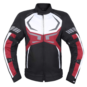 Veste en cuir Cordura coupe-vent respirante personnalisée-Veste de moto de protection sportive de grande taille pour adultes/unisexe - Product Image 1