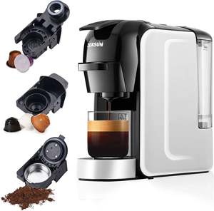 Precio de fábrica 3 en 1 Cafetera Espresso Dolce Gusto DG Máquina de café multicápsula Compatible con cápsulas Nespresso Venta caliente - Product Image 4