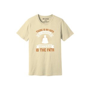 Camiseta informal de algodón 100% con impresión de temas de Buda en 3D, 12 opciones de color, 160-180, colocación de diseño personalizable GSM pesado - Product Image 4
