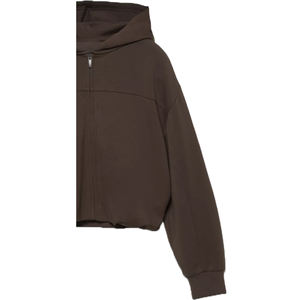 Vestido Sudadera de Felpa Personalizado para Mujer, 100% Algodón, Transpirable, Resistente al Viento, Ecológico, Diseño Repujado, Hombros Caídos - Product Image 5