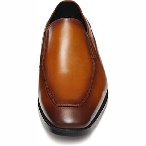 Nuevo 2025 Precio barato Diseños únicos Estilo de caminar Zapatos de cuero casuales italianos para hombres - Product Image 3