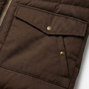 Veste matelassée pour homme, chaude, légère, coupe-vent, à capuche, doudoune, parka d'hiver, vêtement d'extérieur thermique isolé - Product Image 5