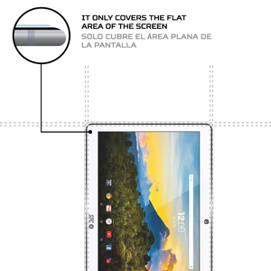 ฟิล์มกันรอยหน้าจอสำหรับแท็บเล็ตเอสพีซี โกลว์ 10 - Product Image 4