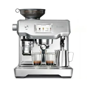 Brevilles BES990BSS Máquina de café espresso completamente automática Máquina de café táctil Oracle