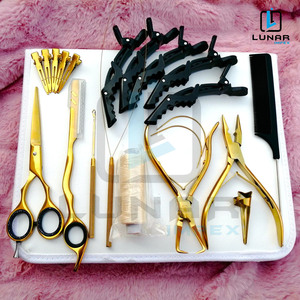 ชุดเครื่องมือต่อผมแบบไมโครลิงค์คีมหนีบผมและอุปกรณ์เสริมสำหรับผมสีทองพลาสม่า - Product Image 6