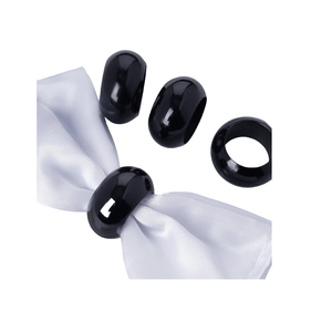 Nouveau Style rond forme serviette anneau de qualité supérieure taille personnalisée porte-serviettes pour la maison et Restaurant vaisselle porte-mouchoirs - Product Image 1