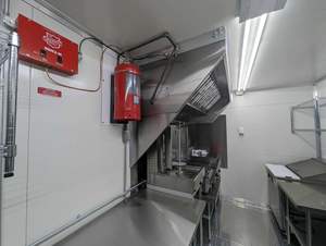 Remolque de Comida Móvil Equipado con Giroscopio de 16 pies en Venta - Product Image 2