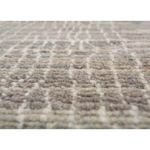 Alfombra de Lana Anudada a Mano Color Beige Marrón Manifest Re-1507 (Cs-01) - Alfombra Rectangular Abstracta a Rayas para Pasillo, Sala de Estar o Habitación Estilo Afgano - Product Image 3