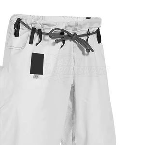 Trajes de kimono de lona resistente y duradera para maestros avanzados, traje de artes marciales de grado profesional, color blanco - Product Image 5