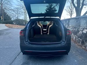 Propre 2022 Tesla Model X AWD utilisé avec les roues en alliage troisième rangée de sièges en cuir Navigation Démarrage à distance Power Mirror Package - Product Image 6