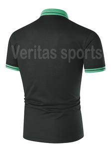 Chemise Homme Grande Taille Couleur Unie en Tissu Tricoté Séchage Rapide Style Décontracté Manches Courtes pour l'Été Pakistan 2026 - Product Image 3