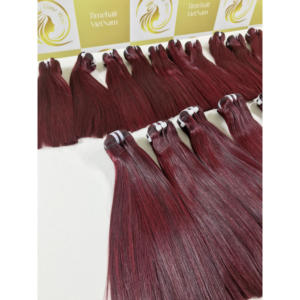 Machine à Double Trame 8 "X 40" Haute Cuticule Alignée Raw Vietnamien Remy Extensions de Cheveux Humains Frontal Bundles Perruques - Product Image 5