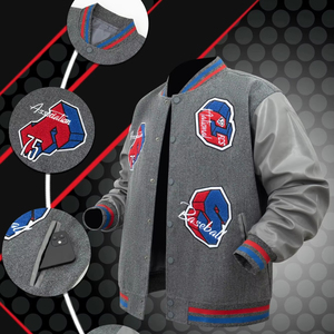 Top Trending 3D bordado Varsity chaquetas Premium personalizado OEM hombres chaqueta de invierno fabricante al por mayor Letterman chaqueta - Product Image 1