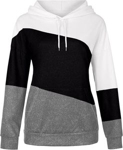 Femmes battement de coeur solide broderie décontracté cordon entraînement polaire écologique respirant sweats à capuche goutte épaule poche à capuche - Product Image 1