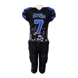 Ensembles d'uniformes de football américain de haute qualité, respirants, imprimés par sublimation, logo personnalisé, design durable, performance supérieure - Product Image 2