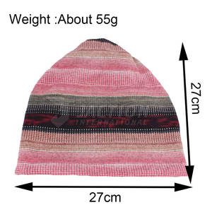 Confortable haute fabrication conception personnalisée Jacquard Beanie chapeaux bas prix léger Jacquard Beanie chapeaux - Product Image 5