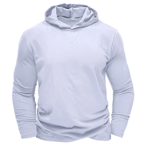 Sweat à capuche d'hiver pour homme et femme, collection PK Base, en tissu polaire polyester/coton de haute qualité, imprimé numérique uni - Product Image 3