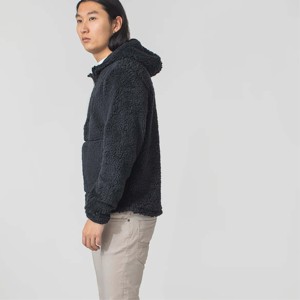 Sweat à capuche en polaire Sherpa de haute qualité avec fermeture à glissière-Veste pull ultra douce et chaude-Parfait pour l'hiver - Product Image 2