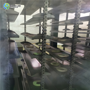 Hochwertige kommerzielle <span class=keywords><strong>Donut</strong></span>-Back maschine <span class=keywords><strong>Donut</strong></span>-Frittier maschine mit 6 Reihen - Product Image 5