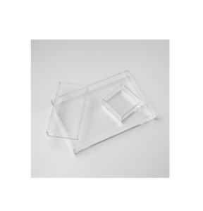 Couverture en acrylique pour gâteau, plateau de présentation de desserts pour la cuisine et les restaurants, pour la maison ou de forme carrée, 3 tailles différentes - Product Image 1