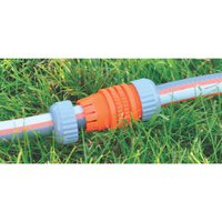 Raccord de réparation rapide MD21 3/4" Lux pour tuyau d'irrigation de jardin, en ABS durable, pour outils de jardin, fabriqué en Turquie