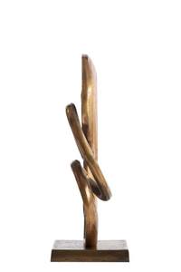 Ornement Eddy Matt Black ou Eddy Sculpture en bronze antique Light Living Ornament Eddy sculpture polie moderne - Product Image 4