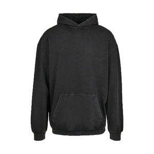 Sudadera con capucha de algodón/poliéster de alta calidad para hombres transpirable de gran tamaño estilo lavado ácido bordado invierno - Product Image 3