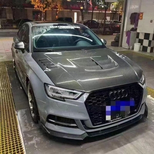 Capot en fibre de carbone au <span class=keywords><strong>prix</strong></span> d'usine pour <span class=keywords><strong>Audi</strong></span> A3 <span class=keywords><strong>S3</strong></span> Rs3, capot en fibre de carbone, ajustement parfait - Product Image 4