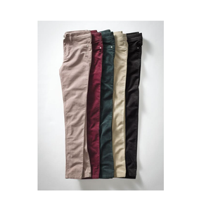 Nouveaux pantalons décontractés pour hommes Simple et confortable polyvalent jambe droite jambe large personnalisé coton Spandex pantalons d'affaires de BD - Product Image 4