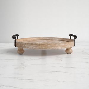 Juego de bandejas de madera de la mejor calidad en un rico color Acacia con una elegante forma cuadrada y un diseño atemporal perfecto para el entretenimiento - Product Image 4