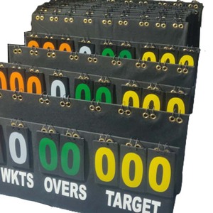 Marcador manual portátil del tamaño de encargo vendedor caliente Flip marcador multicolor del número para el grillo - Product Image 3