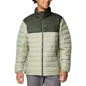 Chaquetas Acolchadas Tejidas de Alta Calidad para Hombre, Cuello Alto, Relleno de Fibra de Poliéster, Cierre de Cremallera, para Clima Frío de Invierno, Servicio OEM - Product Image 1