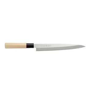 Couteau à sashimi japonais HENDI en bois clair 335 mm, couteau de cuisine - Product Image 1