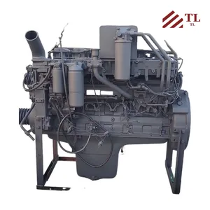 工厂销售完整的发动机总成SAA6D125E3柴油发动机S6D125挖掘机PC400-6零件6D125现货原装全新