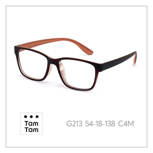 TamTam TR90 Square Anti-Blue Light <b>Eyeglasses</b> <b>Frame</b> Classic Style Black Optical Durable Lightweight Safe Materials No Skin - Product Image 2