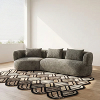 Modernes Luxus Chesterfield Massivholz Relaxsofa-Set Modulares Design Stilvolles Komfortables Langlebiges Wohnzimmer Schulmöbel