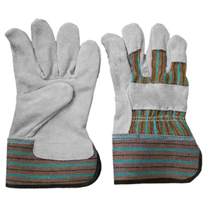 Guantes de seguridad de cuero de vaca Premium Guantes de cuero de trabajo industrial de grado conductor para protección de manos de trabajo - Product Image 6