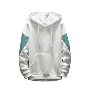 เสื้อฮู้ดดี้คุณภาพสูง 350gsm ทรงโอเวอร์ไซส์ สกรีนโลโก้ได้ แบบเรียบ สีดำ น้ำหนักมาก สำหรับผู้ชาย - Product Image 6