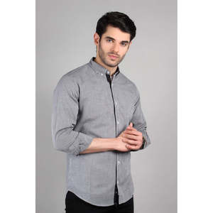 Camisa Casual a Cuadros YARIS para Hombre con Logotipo Personalizado, 100% Algodón Popelina, Cuello con Botones, Corte Ajustado - Product Image 3