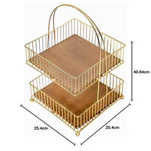 Support d'organisation pour parfums, étagère de rangement pour produits de soin, plateau d'organisation pour maquillage, décoration rustique moderne, décoration minimaliste dorée - Product Image 6