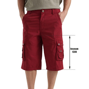 Custom Logo Cargo Shorts Quick Dry Classic Summer Daily Casual Fashion Solid Color Outdoor Breathable shorts for men's - Product Image 4
