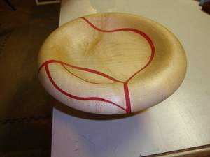 Résine de logo personnalisé SCI fait à la main indien avec vaisselle vintage en bois servant des bols à salade pour pâtes riz Dessert et soupe - Product Image 2