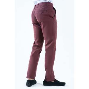Pantalón Chino NAYYAR 100% Algodón, Corte Recto, Estilo Casual Elegante, Botones Decorativos, Cierre de Cremallera, Color Lavado, Talla XL - Product Image 2