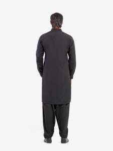 Salwar Kameez élégant pour hommes pakistanais, tenue traditionnelle musulmane de qualité supérieure, décontractée, pour l'Aïd, les mariages, les fêtes et le quotidien - Product Image 5